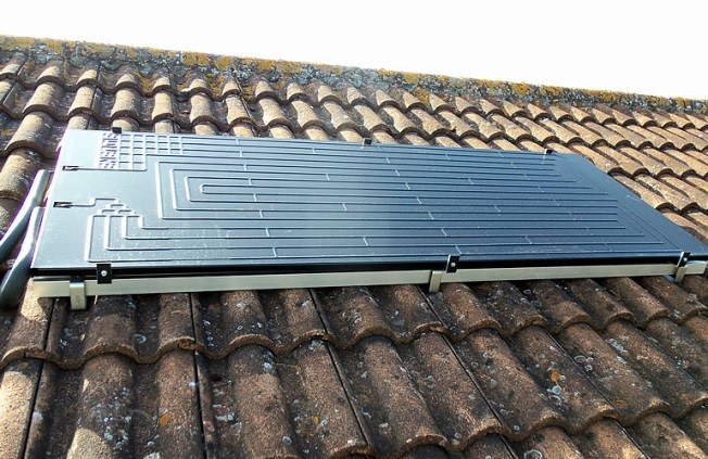 thermodynamic panel on roof